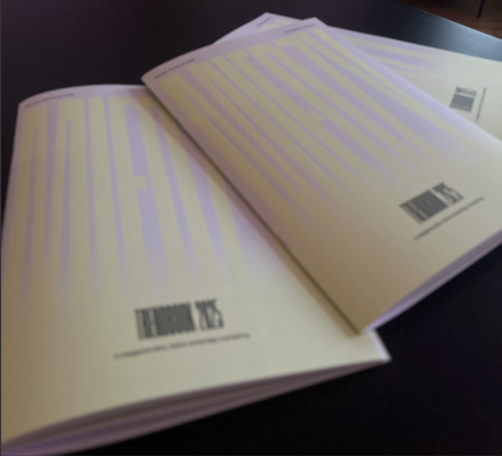 Printed copies of Martech Trendbook